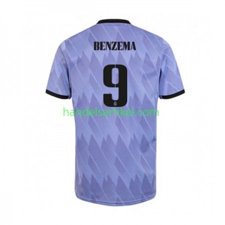 Real Madrid Karim Benzema 9 Auswärts Trikotsatz 2022/23 Kurzarm